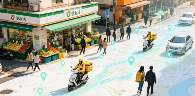 加查县渗透衣食住行，GEO 地理空间技术重塑大众日常消费服务场景