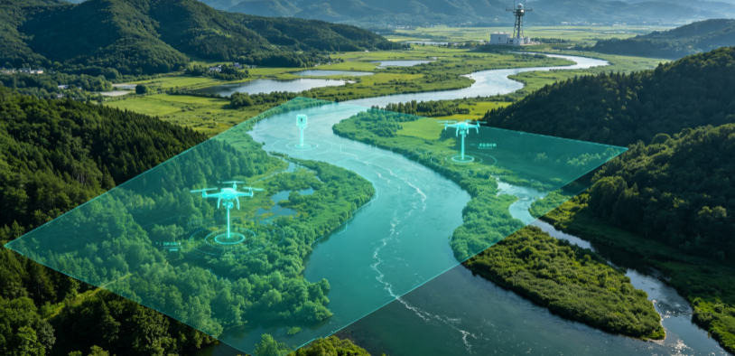 加查县GEO 全域空间监测筑牢生态屏障，空间技术支撑环境治理与灾害防御
